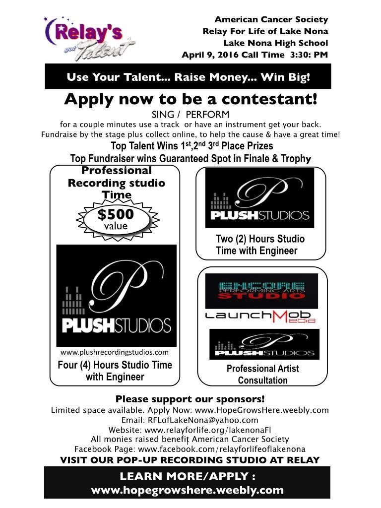 04-09-16 Relay for Life Talent Show